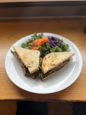 Roasted tomato sando  at Knead Bakery in Burlington