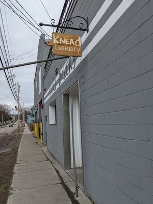 Exterior at Knead Bakery in Burlington