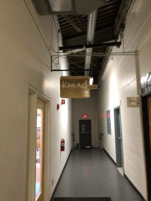 Kind of hard to find entrance.. follow the signs at Knead Bakery in Burlington