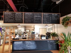 Menu is fantastic! at Knead Bakery in Burlington