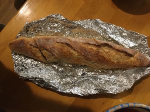 Demi baguette at Knead Bakery in Burlington