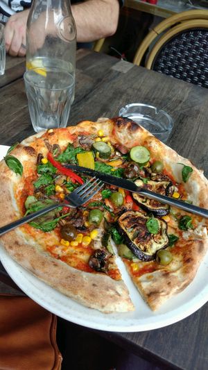 Veganlissimo Pizza at Pizza Sophia in London