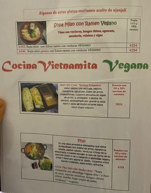 Japanese and Vietnamese vegan options  at Mei Lai Wa in San Jose