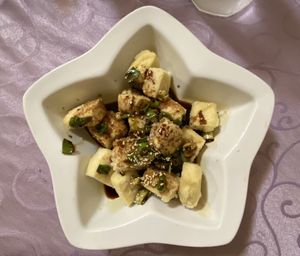 C4 - tofu crujiente (not bad, not excellent) at Mei Lai Wa in San Jose