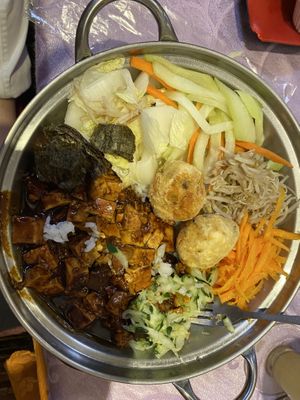 it also came with a miso soup  at Mei Lai Wa in San Jose