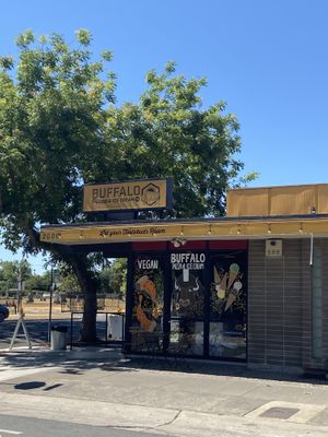 Storefront  at Buffalo Pizza and Ice Cream in Sacramento