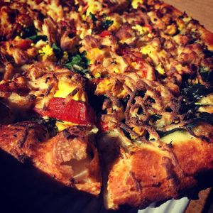 Garlic Greens Special at Buffalo Pizza and Ice Cream in Sacramento