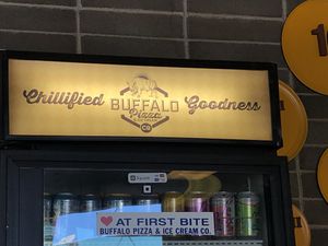 More funky fun decor at Buffalo Pizza and Ice Cream in Sacramento