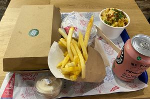 Too much food! at Temple of Seitan - Camden in North West London