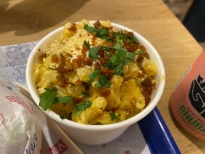 The best Mac and cheese at Temple of Seitan - Camden in North West London