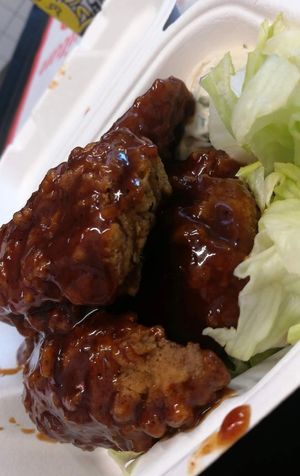 these were delicious 😋 at Temple of Seitan - Camden in North West London