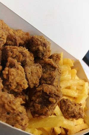 drier than a cardboard box at Temple of Seitan - Camden in North West London