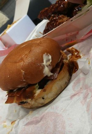 very heavy but atleast looks tasty at Temple of Seitan - Camden in North West London