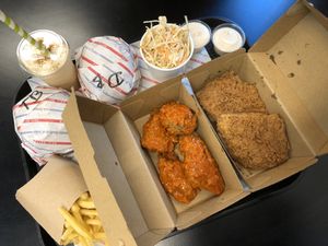 Spicy wings, unreal!! at Temple of Seitan - Camden in North West London