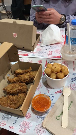 the food!  at Temple of Seitan - Camden in North West London