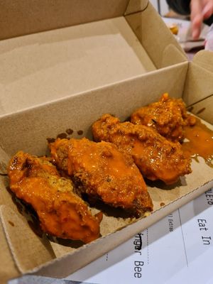 Chicken wings at Temple of Seitan - Camden in North West London