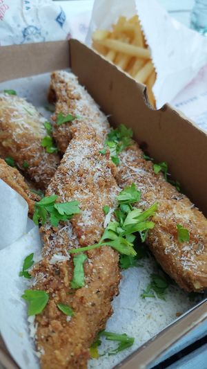 Garlic Parmesan Wings at Temple of Seitan - Camden in North West London