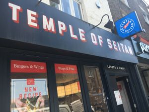 Front at Temple of Seitan - Camden in North West London