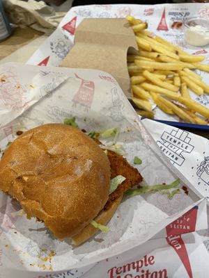Nashville Chicken Sandwich   at Temple of Seitan - Camden in North West London