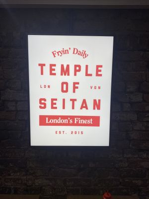 Temple of seitan #Veganuary at Temple of Seitan - Camden in North West London