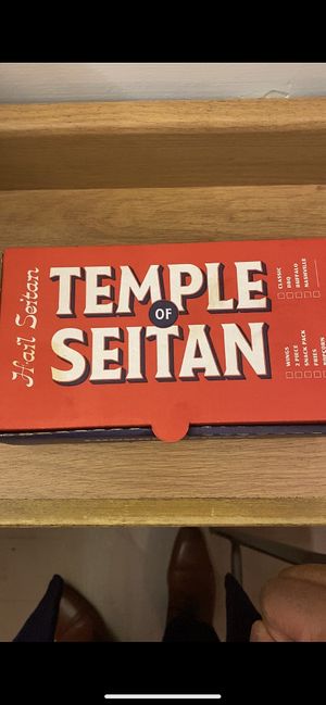 Box #Veganuary at Temple of Seitan - Camden in North West London