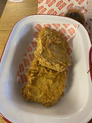 Two Piece (Classic) with BBQ sauce  at Temple of Seitan - Camden in North West London