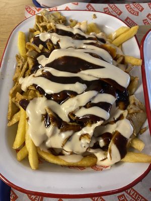 Doner Snack Pack  at Temple of Seitan - Camden in North West London