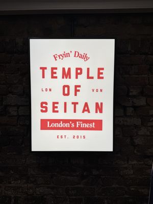   at Temple of Seitan - Camden in North West London