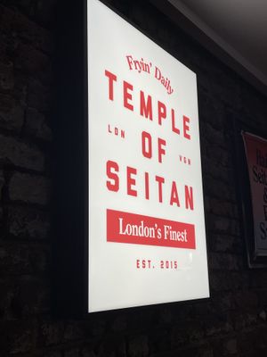   at Temple of Seitan - Camden in North West London