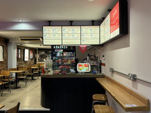 inside  at Temple of Seitan - Camden in North West London