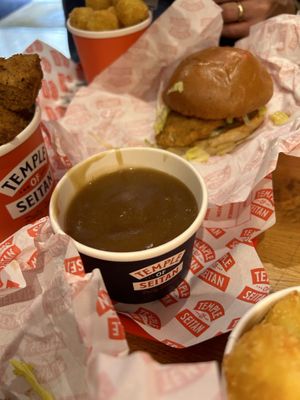 Gravy, this was really good !  at Temple of Seitan - Camden in North West London