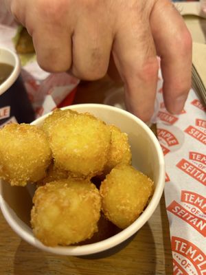 Tater tots   at Temple of Seitan - Camden in North West London
