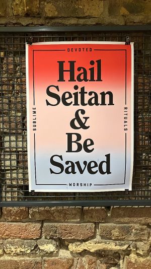   at Temple of Seitan - Camden in North West London