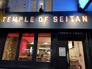 Exteriorr  at Temple of Seitan - Camden in North West London