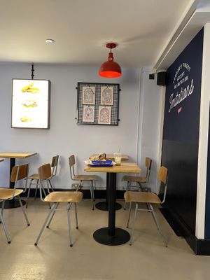 Restaurantt  at Temple of Seitan - Camden in North West London