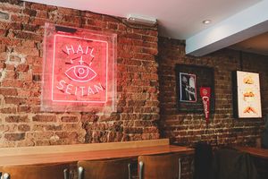 interior at Temple of Seitan - Camden in North West London