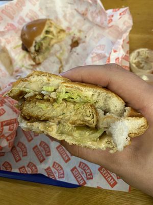 BBQ Chick'n  at Temple of Seitan - Camden in North West London