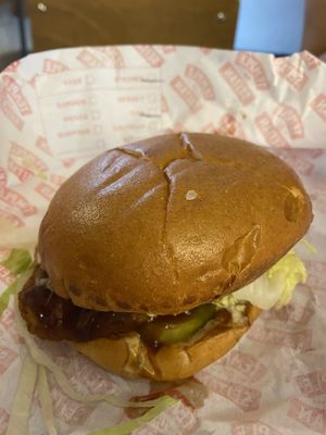 BBQ Chick'n  at Temple of Seitan - Camden in North West London