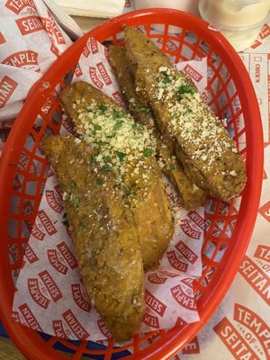 Garlic Parmesan Wings  at Temple of Seitan - Camden in North West London