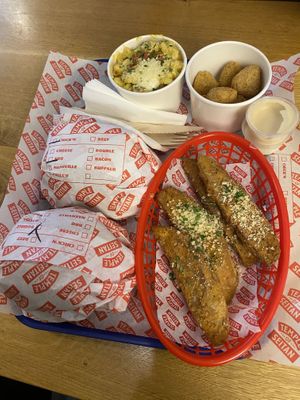 Double Burger & Wings Combo  at Temple of Seitan - Camden in North West London