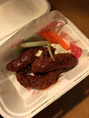 buffalo wings at Temple of Seitan - Camden in North West London