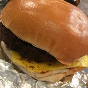 BBQ Bacon Burger  at Temple of Seitan - Camden in North West London