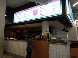 Order counter at Temple of Camden at Temple of Seitan - Camden in North West London