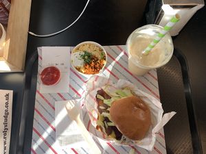 Temple Deluxe, Mac n’ Cheese, Biscoff Milkshake at Temple of Seitan - Camden in North West London