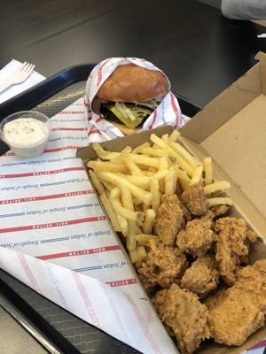 Temple deluxe with 50:50 snack box  at Temple of Seitan - Camden in North West London