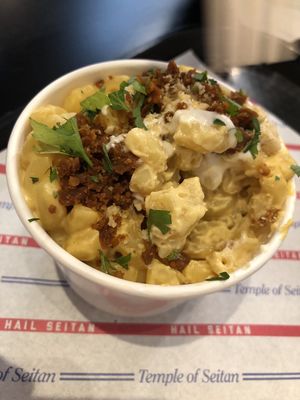 Mac’n’cheez at Temple of Seitan - Camden in North West London