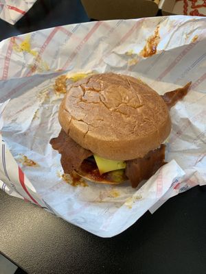 Slow food  at Temple of Seitan - Camden in North West London