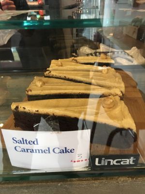 Salted Caramel Cake at Temple of Seitan - Camden in North West London
