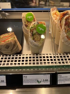 Vegan Wrap  at backWERK in Cologne