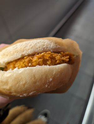 Plant based crunchy chicken at backWERK in Cologne